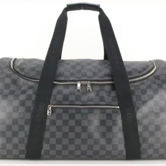 LOUIS VUITTON Neo Eole 65 Damier Graphite Rolling Duffle Bag